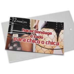 Diablo Picante Talonario Bondage O Sado 8412345045813
