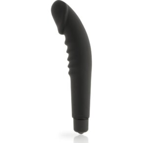 Dolce Vita Realistic Pleasure Vibrador Silicona Negro 8435565913168