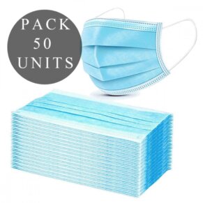 Dreamlove Mascarillas Higienicas 3 Capas Covid -19- 50 Unidades 223801