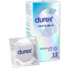 Durex Invisible Extra Fino 12 Unidades 8428076000342