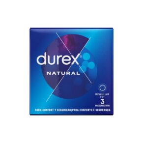 Durex Natural Classic 3 Unidades 8428076001042