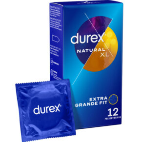 Durex Natural Xl 12 Unidades 8428076000724