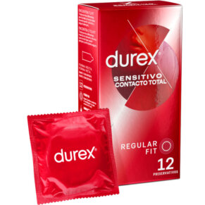 Durex Sensitivo Contacto Total 12 Unidades 8428076000502