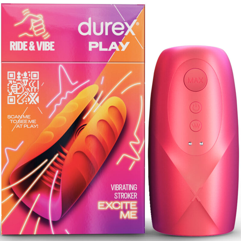 Durex Toy Masturbador Vibrador Ride & Vibe 6 durex toy masturbador vibrador ride vibe 8055719115950