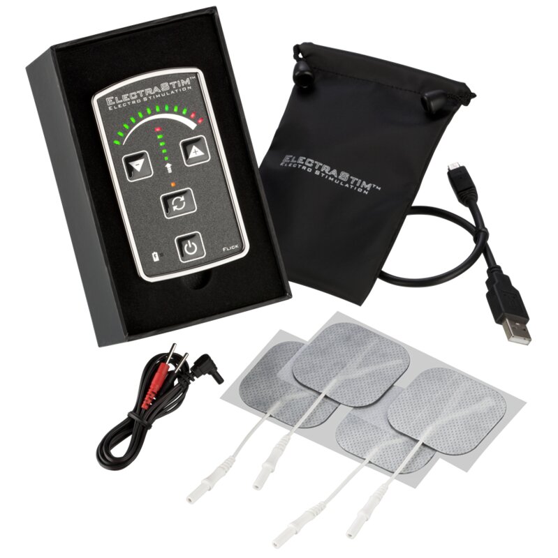 Electrastim Pack Estimulador Flick Em60-E 6 electrastim pack estimulador flick em60e 609224031571