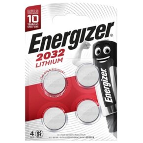 Energizer Pila Boton Litio Cr2032 3V Blister*4 7638900377620