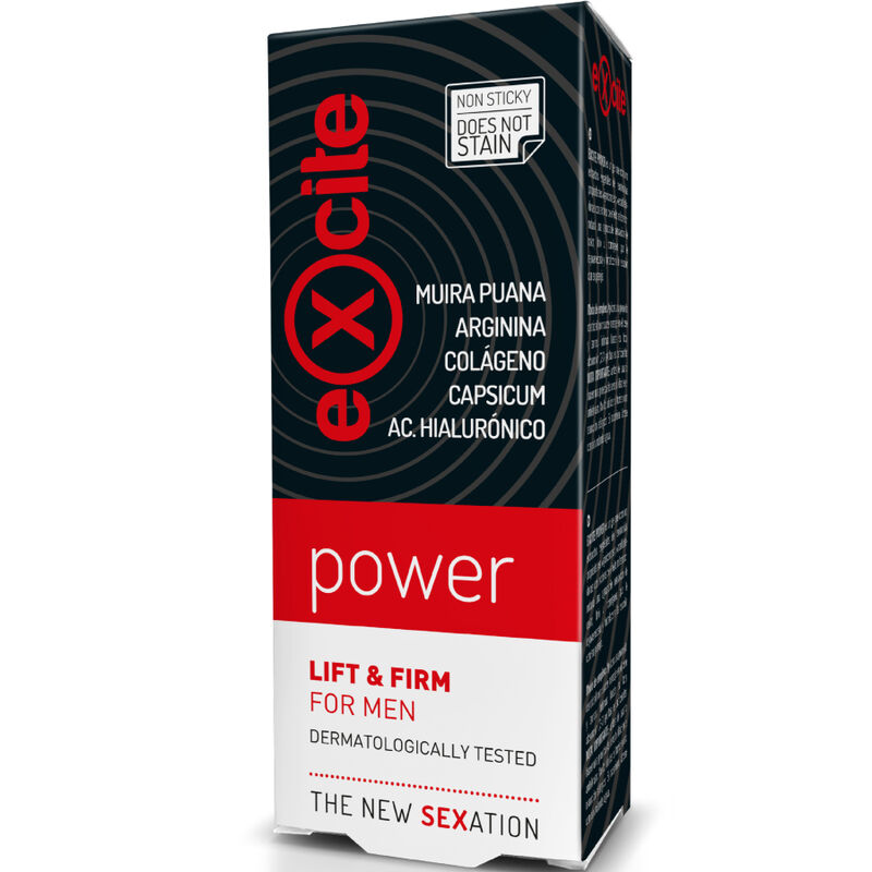 Excite Power Gel Aumento Erección 20 ml 6 excite power gel aumento ereccion 20 ml 8430830600583