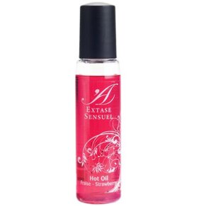 Extase Sensual Aceite Estimulante Fresa Viaje Calor 35 ml 8436533095060
