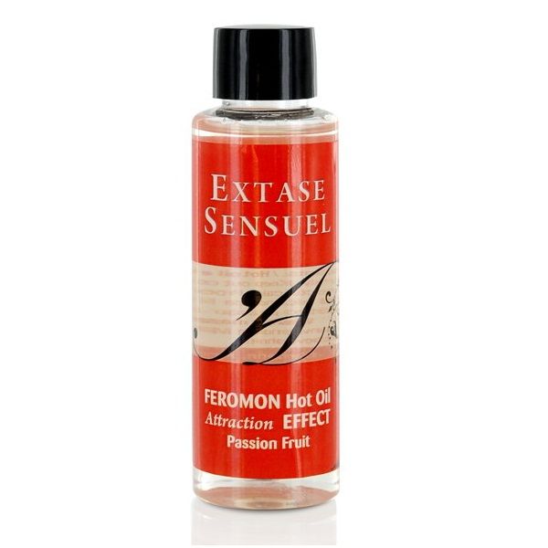 Extase Sensual Aceite Masaje Efecto Calor Con Feromonas Fruta De La Pasion 100 ml 6 extase sensual aceite masaje efecto calor con feromonas fruta de la pasion 100 ml 8436533093615