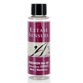 Extase Sensual Aceite Masaje Efecto Calor Con Feromonas Mora 100 ml 8436533093622