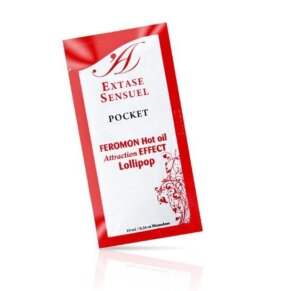 Extase Sensual Aceite Masaje Efecto Calor Feromonas Piruleta 10 ml 8436533099037