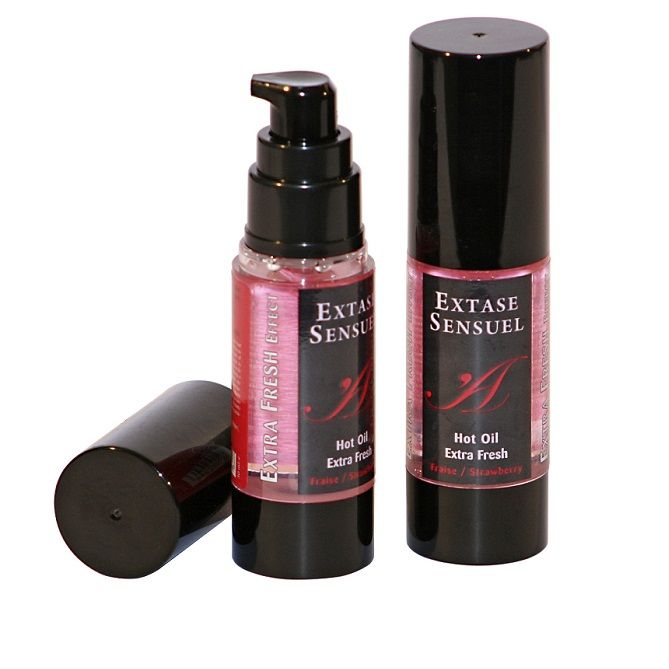 Extase Sensual Aceite Masaje Efecto Extra Fresh Fresa 30 ml 6 extase sensual aceite masaje efecto extra fresh fresa 30 ml 8436533092946