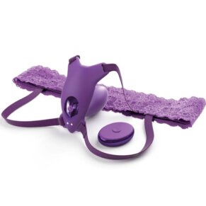 Fantasy For Her Arnes Mariposa G-Spot Con Vibrador, Recargable & Control Remoto Violeta 603912771381