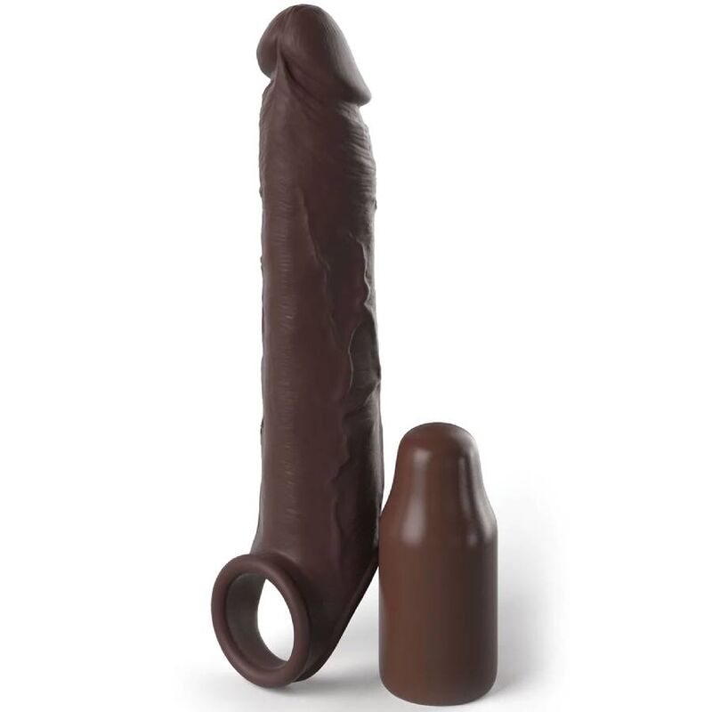Fantasy X- Tensions Pipedreams Extension W Strap 17,78 cm Brown 6 fantasy x tensions pipedreams extension w strap 1778 cm brown 603912772951
