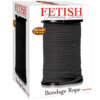 Fetish Fantasy Series Series Bondage Cuerda Seda Negro 60.96 Metros 603912279603