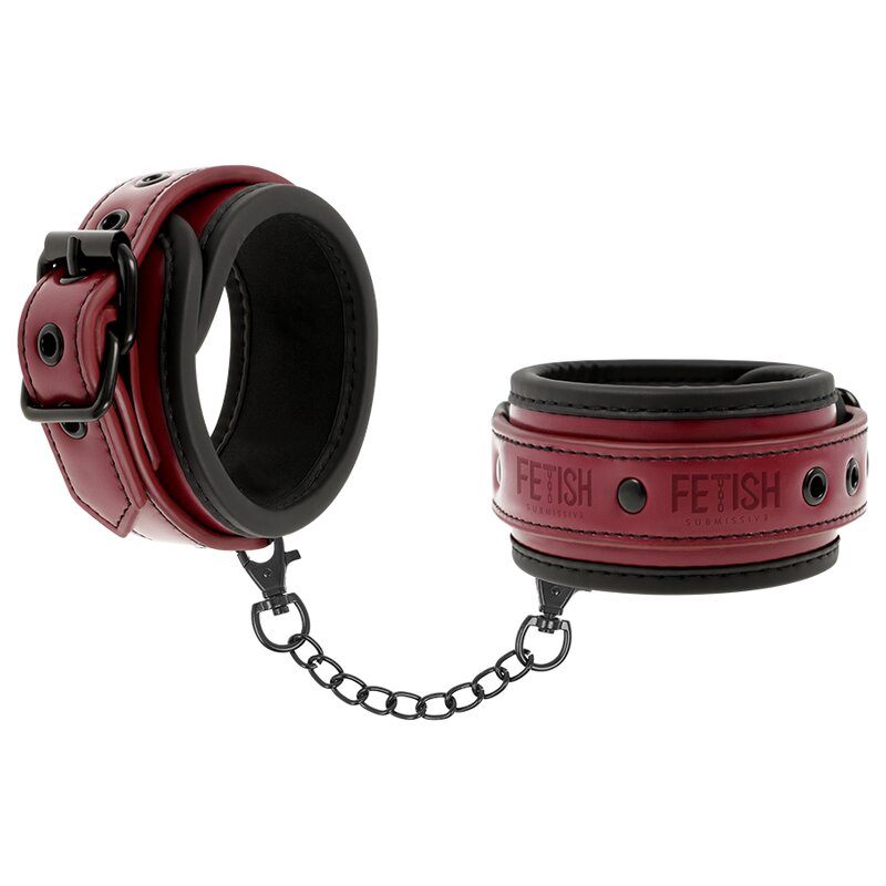 Fetish Submissive Dark Room Esposas Cuero Vegano Con Forro De Neopreno 6 fetish submissive dark room esposas cuero vegano con forro de neopreno 8435565924997
