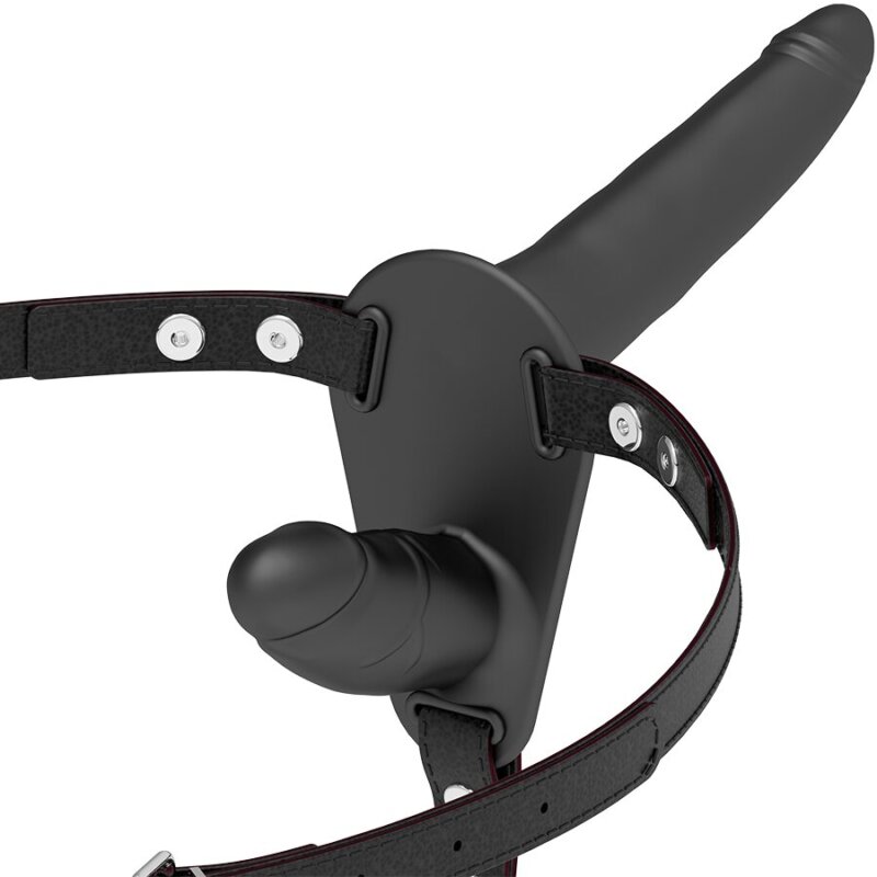 Fetish Submissive Harness Doble Penetración Negro 6 fetish submissive harness doble penetracion negro 8435565907464