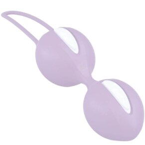 Fun Factory Smartballs Duo Bolas Pelvicas Blanco Lila Pastel 4032498341019