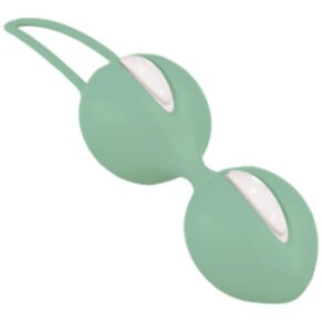Fun Factory Smartballs Duo Bolas Pelvicas Blanco Verde Pistacho 4032498341002