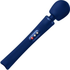 Fun Factory Vim Wand Rumble Vibrador Recargable Silicona Azul Medianoche 4032498100012
