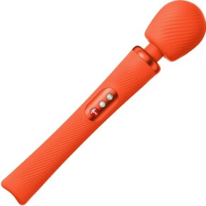 Fun Factory Vim Wand Rumble Vibrador Recargable Silicona Naranja 4032498100005