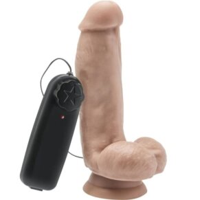Get Real Dildo 12 cm Con Testiculos Vibrador Natural 8713221486479