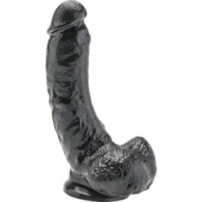 Get Real Dildo 20,5 cm Con Testiculos Negro 8713221486417