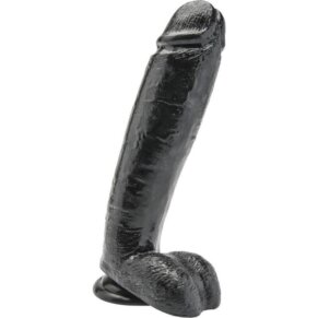 Get Real Dildo 25,5 cm Con Testiculos Negro 8713221486431