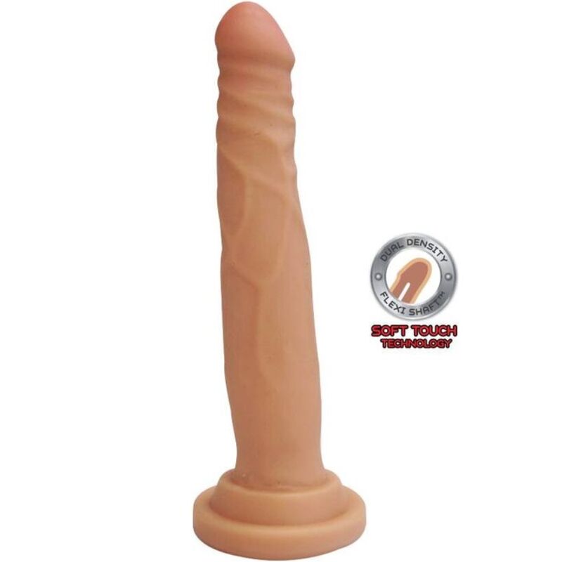 Get Real Dual Density Dong 19 cm Natural 6 get real dual density dong 19 cm natural 8713221819451