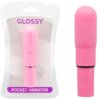 Glossy Pocket Vibrador Rosa Intenso 2 Glossy Pocket Vibrador Rosa Intenso 8425402157701