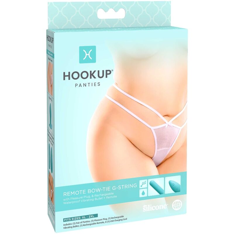 Hook Up Panties Remote Bow-Tie G-String Talla Xl/Xxl 6 hook up panties remote bowtie gstring talla xlxxl 603912767964