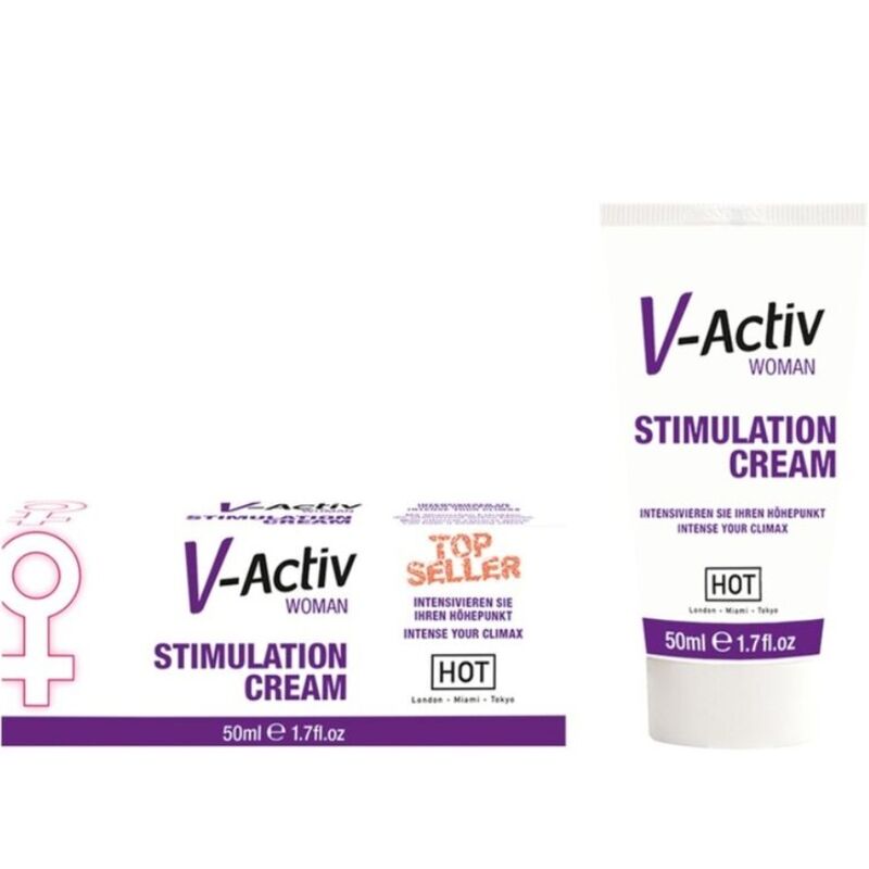 Hot V-Activ Crema Estimuladora Mujer 50ml 6 hot vactiv crema estimuladora mujer 50ml 4042342000399