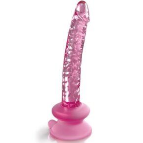 Icicles N. 86 Dildo Vidrio Con Ventosa 603912767124