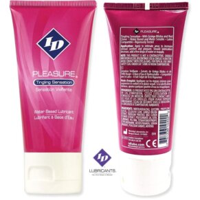 Id Pleasure Lubricante Base Agua Tinging Sensation Travel Tube 60 ml 761236104022