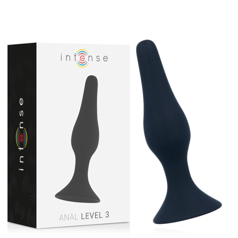 Intense Anal Level 3 12.5cm Negro 6 intense anal level 3 125cm negro 8425402156926
