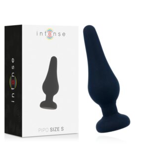 Intense Anal Plug Pipo S Silicone Negro 9.8 cm 8425402156872