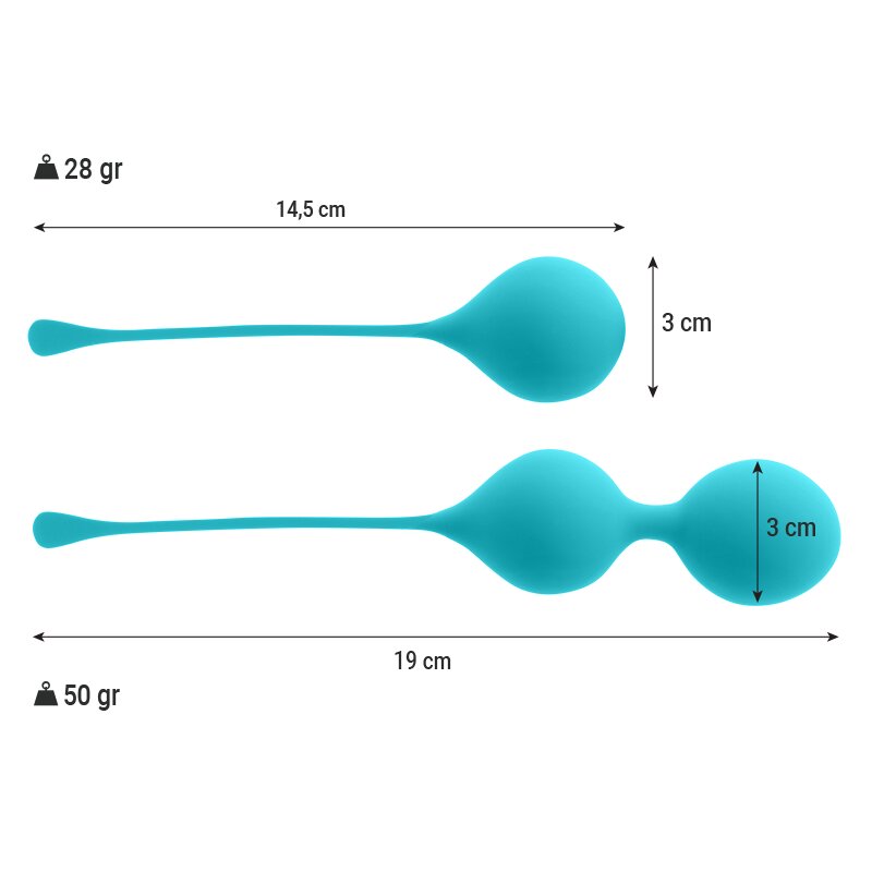 Intense Bolas Kegel Pack Kendall Azul 6 intense bolas kegel pack kendall azul 8435565939106