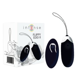 Intense Flippy Ii Huevo Recargable Remoto Negro 8425402155479
