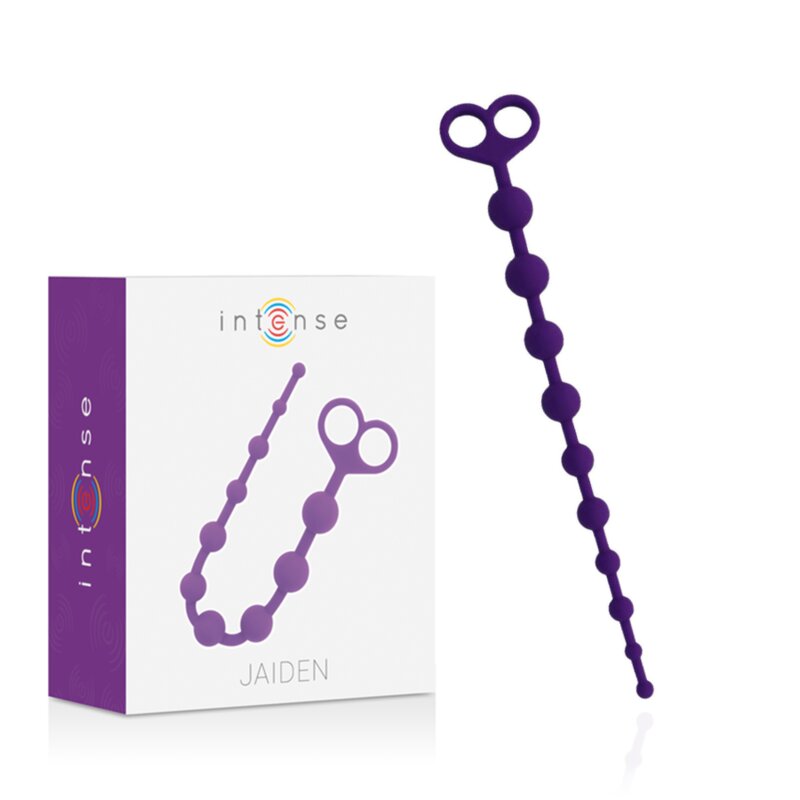 Intense Jaiden Anal Beads Lila 4 intense jaiden anal beads lila 8425402156827