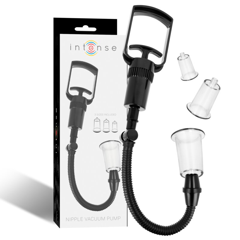 Intense Pump Bomba Pezones Y Clitoris 3 Copas Intercambiables 6 intense pump bomba pezones y clitoris 3 copas intercambiables 8435565938307