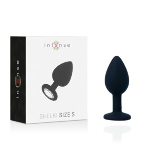 Intense Shelki S Plug Anal Negro 8425402157046