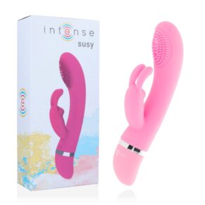 Intense Susy Vibrador Oscilante Silicon Rabbit Rosa 8425402156490
