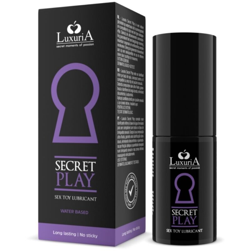 Intimateline Luxuria Lubricante Para Juguetes Secret Play 30 ml 6 intimateline luxuria lubricante para juguetes secret play 30 ml 8013388002001