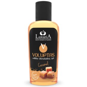 Intimateline Luxuria Voluptas Gel Masaje Comestible Efecto Calor Caramelo 100 ml 8013388002179