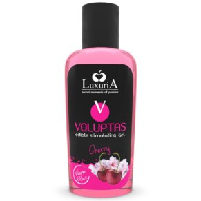 Intimateline Luxuria Voluptas Gel Masaje Comestible Efecto Calor Cereza 100 ml 8013388002162