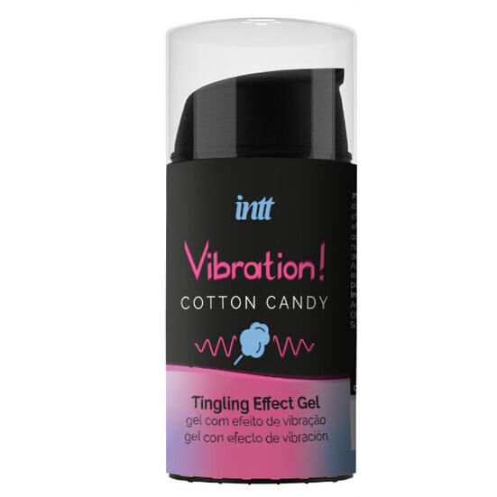Intt Gel Efecto Vibrador Unisex Algodon De Azucar 15 ml 6 intt gel efecto vibrador unisex algodon de azucar 15 ml 5600781416240