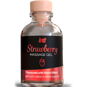 Intt Massage & Oral Sex Gel De Masaje Sabor A Fresa Efecto Calor 5600692473974