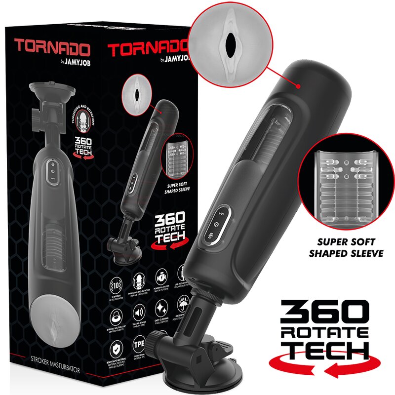 Jamyjob Tornado Masturbador 360 Rotate Tech 6 jamyjob tornado masturbador 360 rotate tech 8435565930455