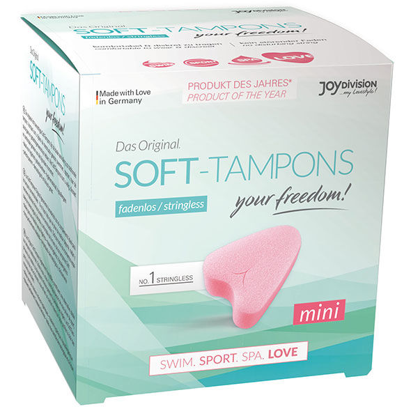 Joydivision Soft-Tampons Tampones Originales Mini Love 3Uds 6 joydivision softtampons tampones originales mini love 3uds 4028403122040