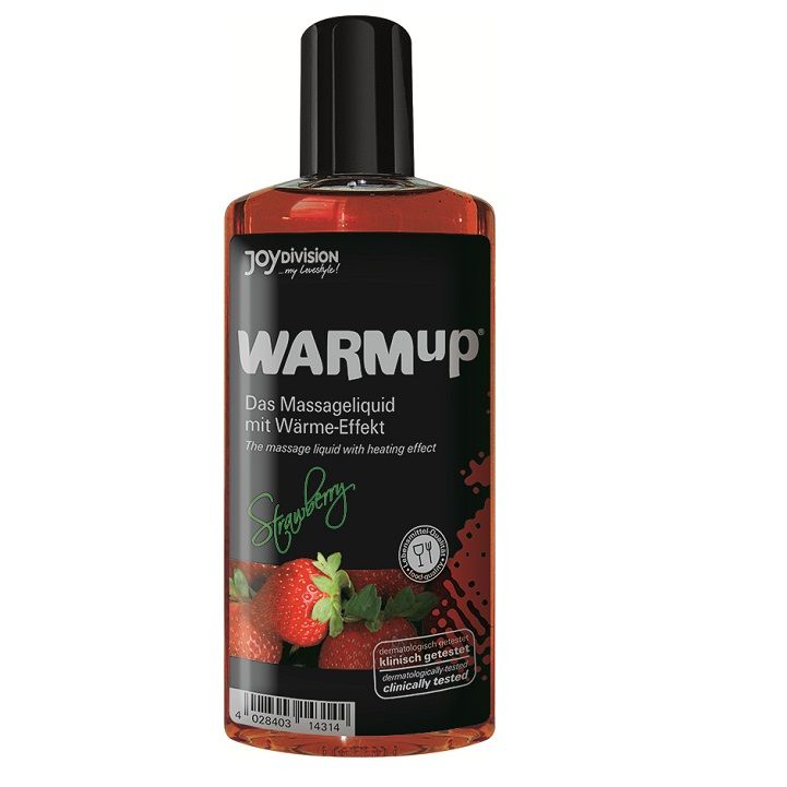 Joydivision Warmup Aceite De Masaje Efecto Calor Fresa 150ml 6 joydivision warmup aceite de masaje efecto calor fresa 150ml 4028403143144